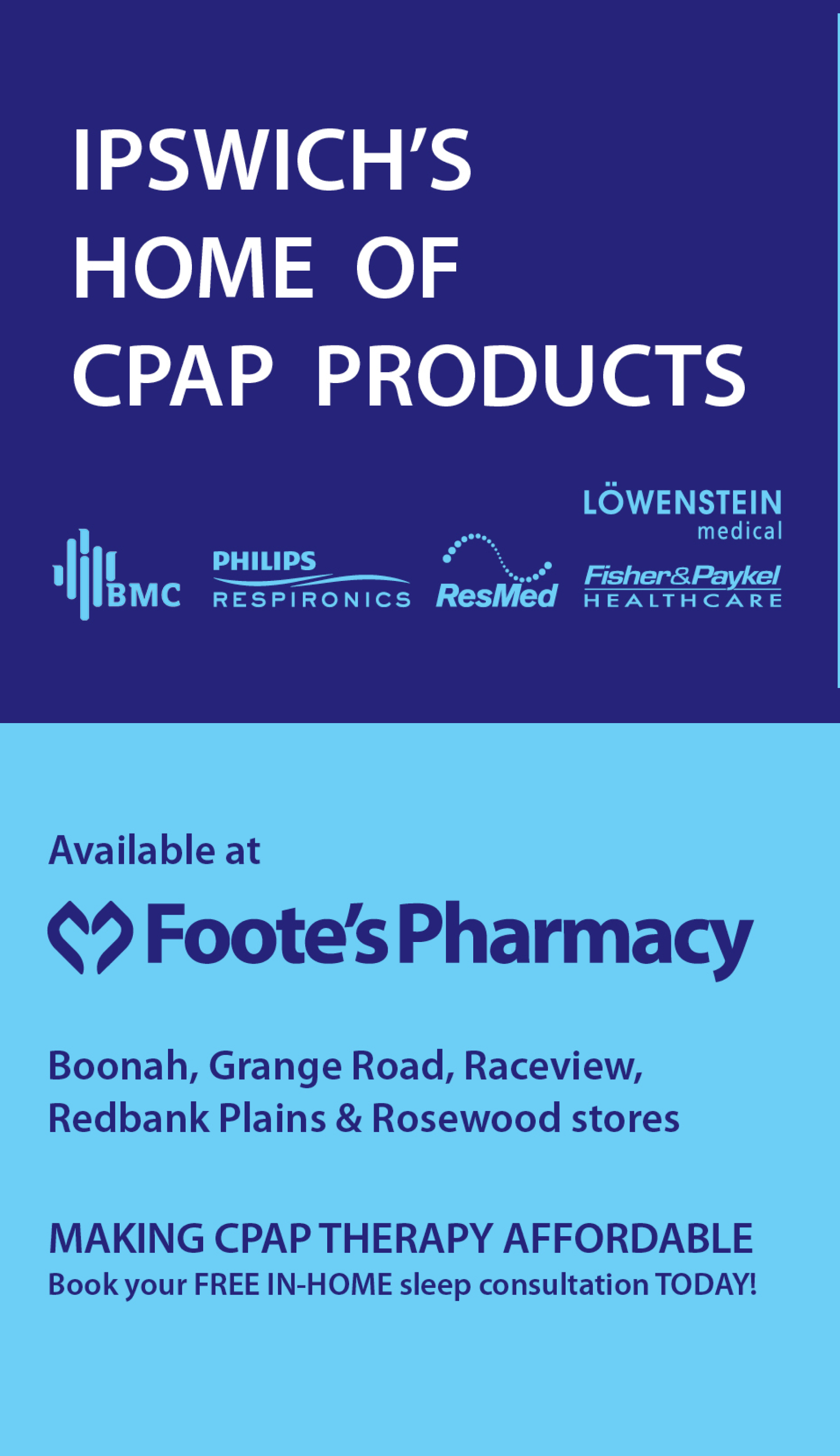 Foote's Pharmacy CPAP Products