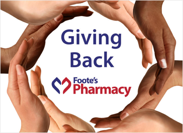 Foote's Pharmacy Giving Back